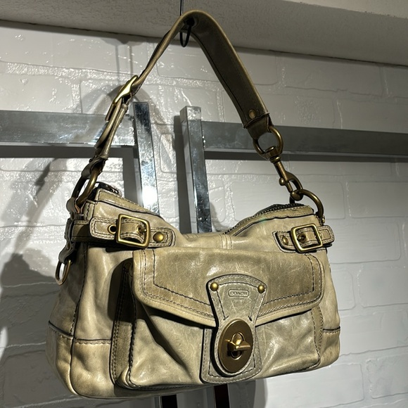 Coach Handbags - COACH Legacy Hand bag gray vintage